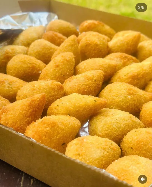 Coxinhas para reunir a família